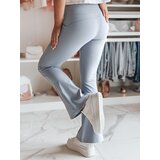 DStreet Legginsy damskie dzwony FARAFII błękitne | ePonuda.com