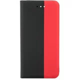 Prio preklopni etui za Apple iPhone 13 Mini iz umetnega usnja, rdeča-črna