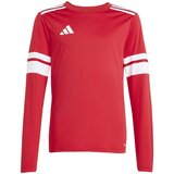 Adidas Majice & Polo majice Squa25 Jsy Ly Rdeča | Shoptok.si