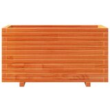 vidaXL Vrtna sadilica voštano smeđe boje 90x40x49,5 cm od borovine Cijene