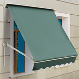 Outsunny 180 × 70 cm zložljiva tenda z naklonom 0-120°, aluminij in poliester proti UV-žarkom, zunanja padajoča tenda, zelena, (20708521) Cene