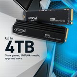 Crucial T700 4TB PCIe Gen5 NVMe M.2 SSD | shoptok.hr