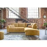 Miuform Žuta baršunasti sklopiva kutna garnitura (s desnim kutom) Lofty Lilly – | shoptok.hr