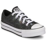Converse CHUCK TAYLOR ALL STAR EVA LIFT IRIDESCENT LEATHER OX Crna Cijene