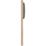  Uzglavlje Smeđa Masivna borovina 160 cm | Shoptok.si