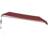 Tenda na automatsko uvlačenje bordo 500 x 350 cm | shoptok.hr
