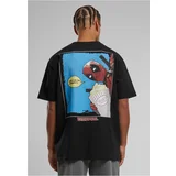 Mister Tee Men's T-Shirt Deadpool Salty Popcorn Black