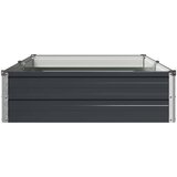  Povišeni vrtni krevet Antracit 160 x 80 x 24 cm | shoptok.hr