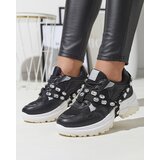 Resti Black women's sneakers with a thick sole Natsumi - Footwear | shoptok.hr
