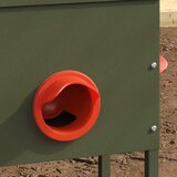 Hranilica za piliće 2 pcs Maslinasto zelena 41,5 x 20,5 x 33 cm | Eponuda.com
