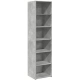  Visoka komoda siva boja betona 45x41x185 cm konstruirano drvo | shoptok.hr