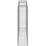  Lučne gabionske košare 15kom 300x50x180/200cm pocinčano željezo | shoptok.hr