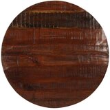 Stolna ploča Ø 90 x 3,8 cm okrugla od masivnog obnovljenog drva | shoptok.hr