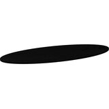 Stolna Mizna plošča temno rjava 140x60x2 cm trdna hrastovina ovalna, (5000268718) | Shoptok.si