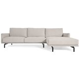 Kave Home kutna garnitura bež boje galene, desni kut, 254 cm | shoptok.hr