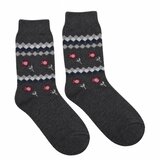 B.Fortuna ženske volnene nogavice Alpine Blossom - Temno siva | Shoptok.si