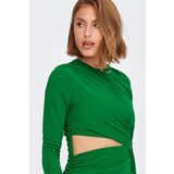 Only Cocktail obleka Fox 15278003 Zelena Slim Fit | Shoptok.si