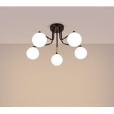 Sollux SL.1663 - Luster na šipci ASTRAL 5xG9/8W/230V crna | Eponuda.com