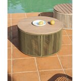 Kave Home Okrugao vrtni stolić za kavu s pločom stola od bagrema ø 70 cm Dandara – | shoptok.hr