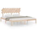  The Living Store Posteljni okvir 180x200 cm trden les - Posteljni Okvir, (21448948) | Shoptok.si
