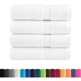  Ručnici za kupanje SOLUND 4 kom bijeli 100x150 cm 600 gsm | shoptok.hr