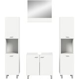 MID.YOU Kopalnica Boston, Bela, 4-Delna | Shoptok.si
