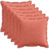  Presvlaka za jastuk 6 kom. HOUTEN Crvena narančasta 35 x 35 cm | shoptok.hr