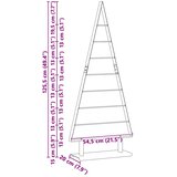 Metalna božićna jelka s stalakom Crna 125,5 cm Čelik | shoptok.hr