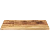  Ploča za stol 80x70x2,5 cm pravokutna masivno grubo drvo manga | shoptok.hr