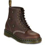 Dr. Martens Polškornji Pascal Flower Dark Brown Grizzly Kostanjeva Cene