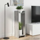  Stalak za biljke s policom 2 pcs Sivi Sonoma 30 x 30 x 100 cm | shoptok.hr