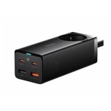 baseus GaN3 pro desktop Powerstrip/65W/AC+2U+2C/crna/+Type-C kabl 100W