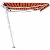  Samostojeća tenda ručno uvlačenje 600 x 300 cm narančasto-smeđa | shoptok.hr
