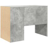  Stol s policom Betonski sivi 102 x 50 x 75 cm Konstruirano drvo | shoptok.hr