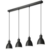 Brilagi LED luster na sajli RIDDY 4xE27/60W/230V crna | Eponuda.com