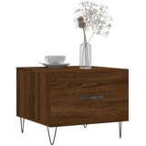  Stolić za kavu smeđa boja hrasta 50x50x40 cm konstruirano drvo | shoptok.hr