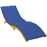  Jastuk za ležaljku kraljevsko plavi 200x50x3 cm tkanina Oxford | shoptok.hr