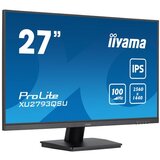 Iiyama Monitor ProLite XU2793QSU-B6, 3-stranski brez robov, IPS, ločljivost WQHD, HDMI, DisplayPort, brez utripanja in reduktor modre svetlobe, 100 H | Shoptok.si