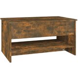  Stolić za kavu boja hrasta 80x50x40 cm konstruirano drvo | shoptok.hr