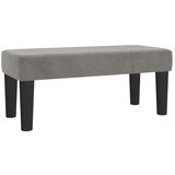 Box spring krevet s madracem svjetlosivi 120x200 cm baršunasti | shoptok.hr