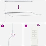  Okvir tende Bež 400 x 200 cm Poliester s PU premazom, (5000206670) | Shoptok.si