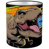 Jurassic World cilindrični metalni stolni držač za olovke 10x11cm