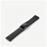 INF 22mm silikonsko-titanov pašček s pritiskalnim zapenjanjem Black, (5000326895) Cene