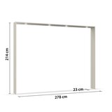 Premium Living Okrasni Okvir Elara, Barva Šampanjca, Osvetlitev | Shoptok.si