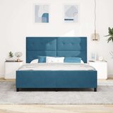  Okvir kreveta tamnoplavi 180x200 cm baršun | shoptok.hr