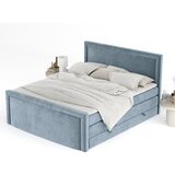 Maison de Rêve Plavi boxspring krevet s prostorom za odlaganje 180x200 cm Lavenda – | shoptok.hr