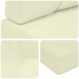  Jastuk za vanjsku sofU 3 pcs Krema Poliester | Eponuda.com