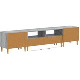  5-dijelni LED TV ormarić Siva Sonoma Konstruirano drvo | shoptok.hr