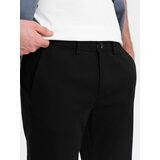 Ombre Men's SLIM FIT chino pants - black | Shoptok.si