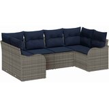  Set sofe 6 kom. Siva [Sintetički]: Poli Ratan | shoptok.hr